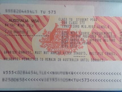 Solicitar una visa australiana
