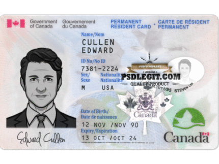 Tarjeta de identificación de Canadá