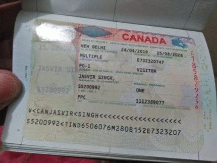 Solicitud de visa de Canadá en línea